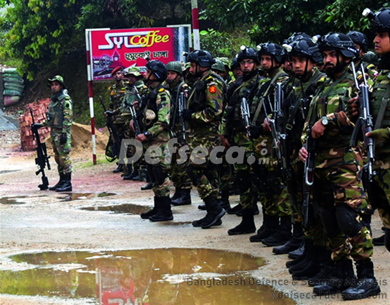 Bangladesh Army uses AX-sniper rifles