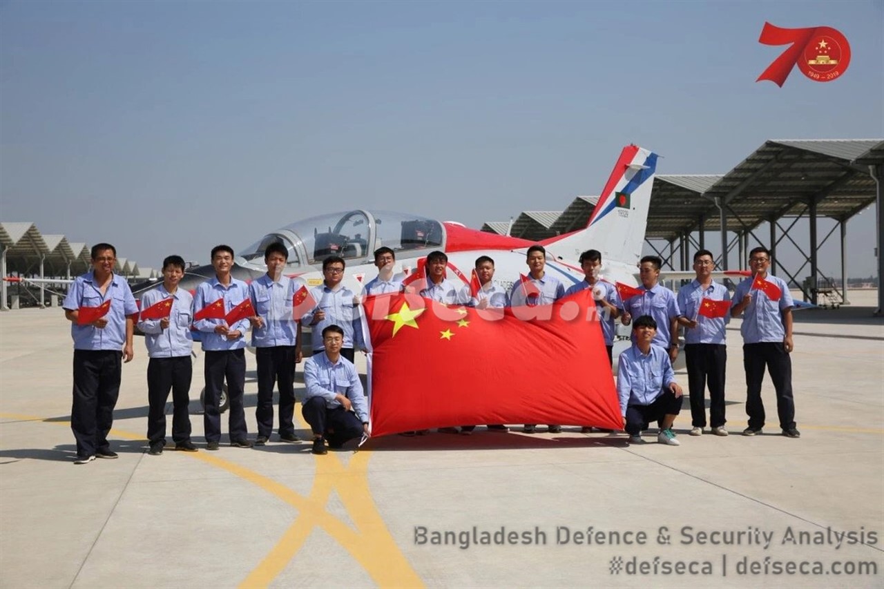 China readies second batch of K-8W trainers for Bangladesh Air Force