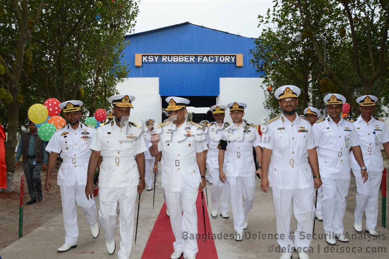 Khulna Shipyard produces rubber components for armed forces