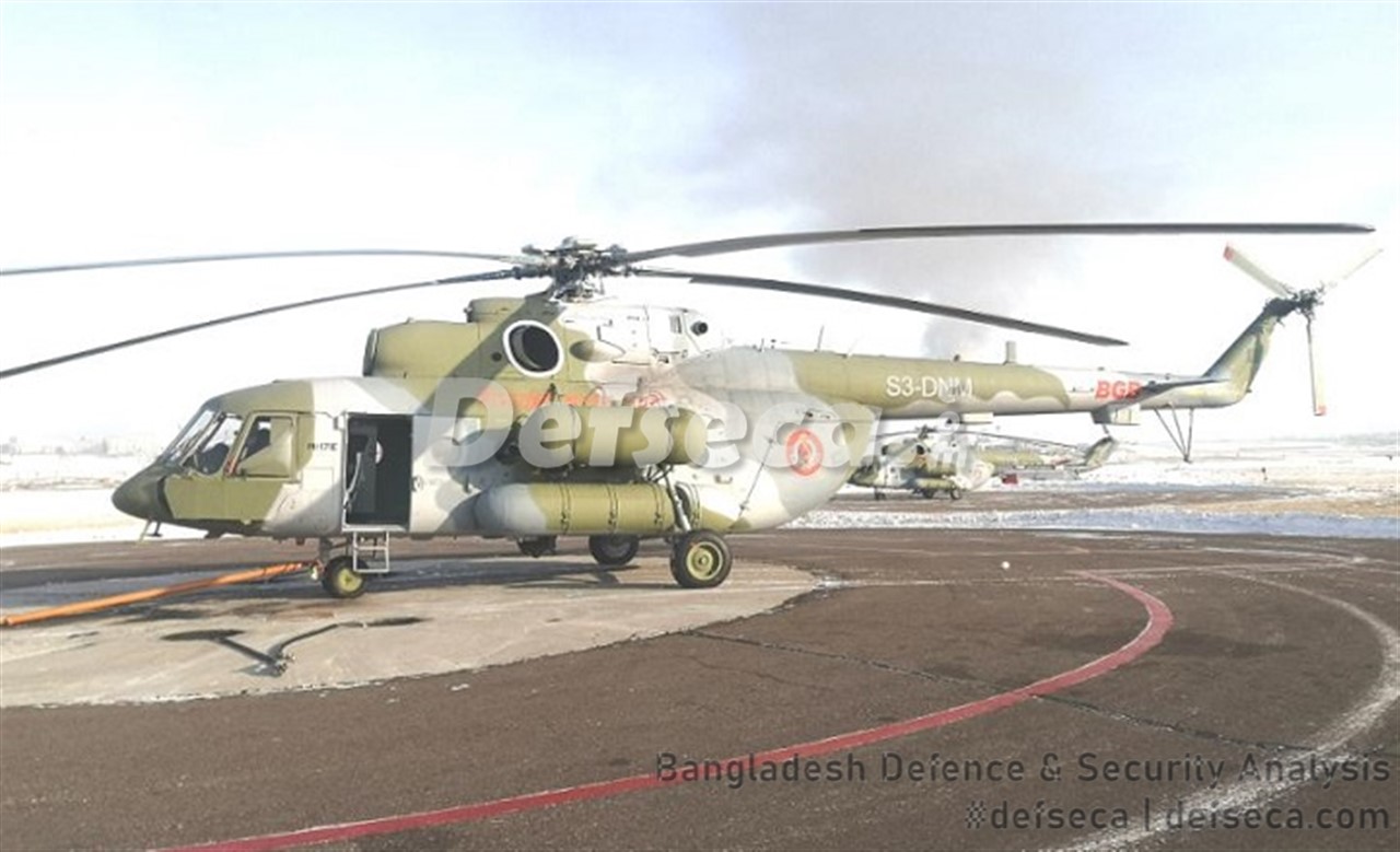 Border Guard Bangladesh’s Mi-171E helicopters ready