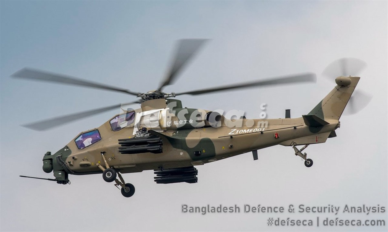 Pakistan Army interested to buy Z-10 attack helicopters