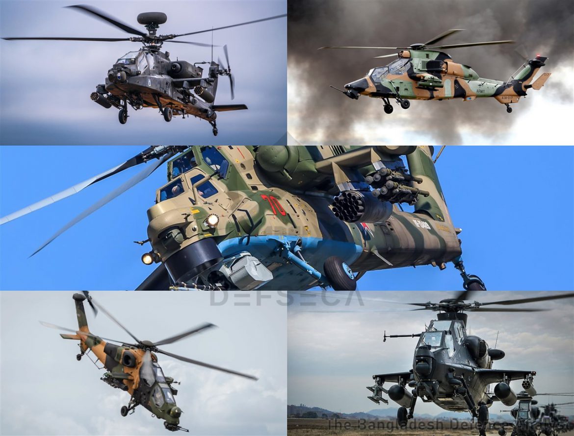 Bangladesh Army’s attack helicopter requirement at a glance
