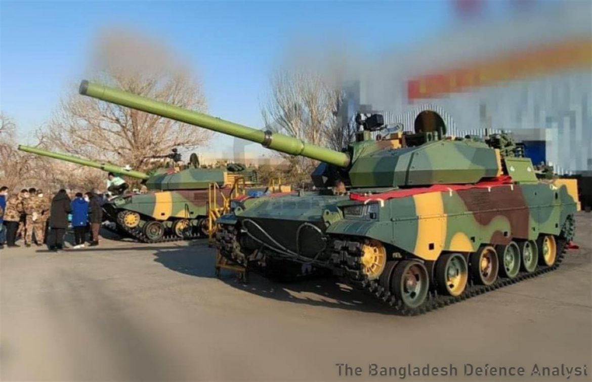 China ships VT-5 light tanks to Bangladesh Army